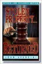 Stolen Property Returned PB - John Avanzini